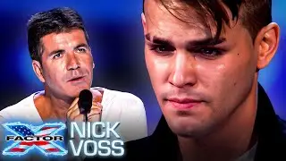 'I Can’t Do Anything Right…Except THIS’  Nick Voss Wows X Factor Judges