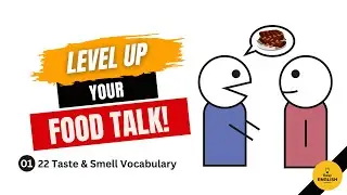 Taste and smell related vocabulary I Daily use English Vocabulary I Easy English with saji
