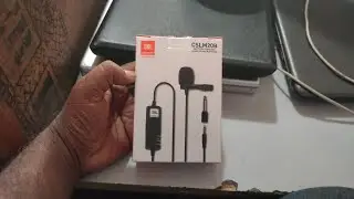 JBL Omnidirectional Lavalier Microphone for youtubers / Unboxing