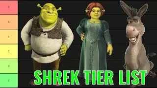Shrek Characters Tier List!