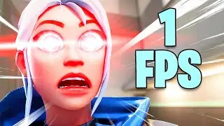 I lowered my fps after every death in valorant...