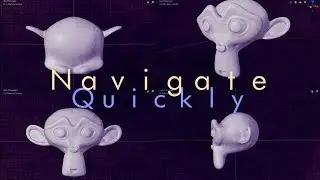 FASTER viewport navigation in blender 2.8
