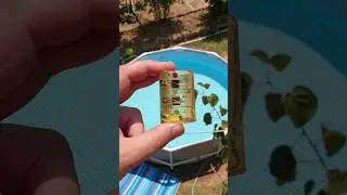 Electronic Circuit in Epoxy resin,made by @Hacktuber