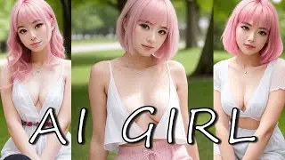 💥COSPLAY AI ART LOOKBOOK: PINK HAIR ASIAN GIRL