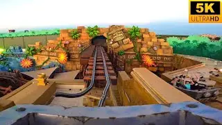 Donkey Kong Mine Cart Madness POV 5K SURREAL EXPERIENCE Epic Universe Orlando, FL