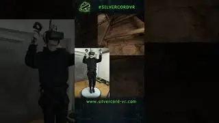 Half Life: Alyx | SilverCord-VR Treadmill | Walking in virtual reality #Shorts