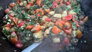 Чанахи🔥 из говядины в казане