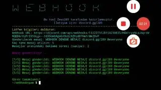 Termux ile discord webhook spam 2025