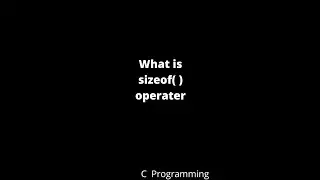 Find size of all data type | Using sizeof( )  operator in C |