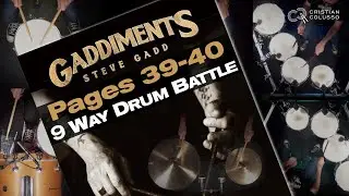 Gaddiments Pages 39.40 -  9 Way Drum Battle