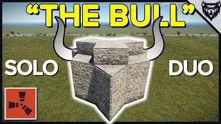 RUST - The Bull - Compact (No BP) Solo Rust Base Design (2019)