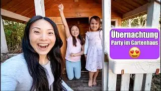 Sleepover party in the garden shed 😍 Driving license at 15! First driving lesson | Mom VLOG | Mom...