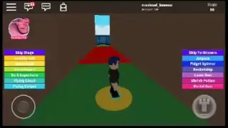 intentando de escapar en Escape Fitget Spinner Obby!2/2