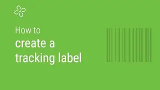 How to create a tracking label