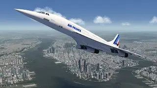 Aerofly fs 2023 Concorde landing KJFK smoothly