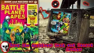 Battle For the Planet of the Apes Book & Audio Recording/Power Records/1973