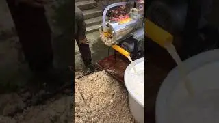 stainless still cassava starch machine