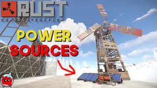 Power Sources - New Player's Guide To Power | Rust 🏹 Console Edition