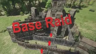 SCUM 0.8 - a relaxed base raid