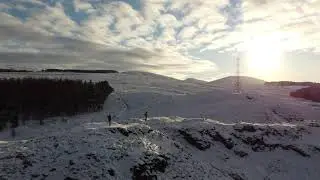 Edinburgh & Pentlands in snow - Jan 2021