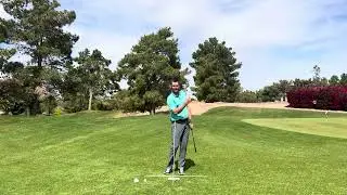 Around the Green Setup for High and Low Shots Using the Same Club.  Adjusting setup for flight.