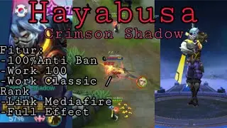 SCRIPT SKIN HAYABUSA STARLIGHT |FULL EFFECT |MOBILE LEGENDS