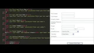 HOW TO MAKE REGISTRATION FORM USING HTML