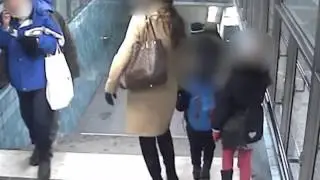 Thief PUNCHES mother in the face and spits on her for stepping in