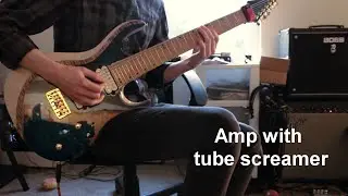 Fender Princeton Chorus | Amp overdrive vs overdrive with tube screamer