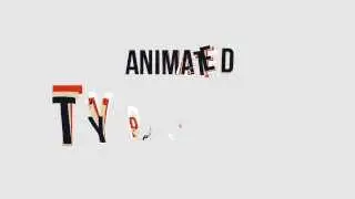 Animated Typeface (After Effects Template)