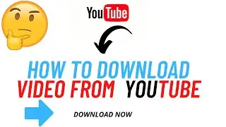 How to Download video From YouTube on  pc/ laptop Watch now! |zuhair zeb|