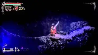 Disemboweled Husk Boss (Hager's Cavern). Salt and Sanctuary