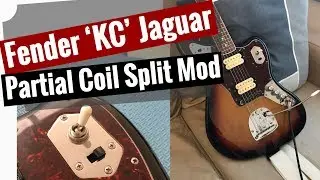Partial Coil Split Mod for the Fender Kurt Cobain Jaguar