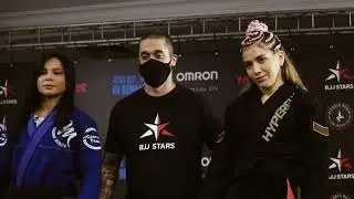 Pesagem oficial BJJ STARS | Anna, Lucas e Meyram