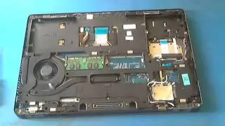 Dell Latitude E5470 / E5570 Skylake Disassemble + Thermal paste changing