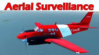 Canadian Coast Guard Aerial Surveillance | King Air C90 |X-Plane11Mobile | @MakisAviation
