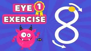 Number 8 Symbol  - Level 1 |  Eye Exercises For Speed Reading
