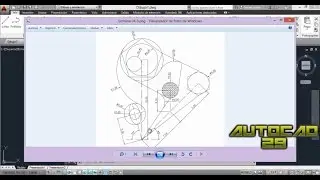 AutoCAD 2014 - Ejercicio Circunferencias, polígonos