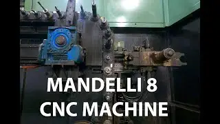 Mandelli 8 CNC Machine Centre tool changing for 45 mins. Relaxing, soothing, mechanically satisfying