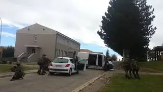 GCM commando 2 reg  dimostrazione durante la festa del camerone