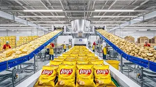 How Lay's Potato Chips Are Made In Factory
