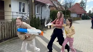 WET MONDAY ALL OVER | THERE WAS A BUNNY :) EASTER IN POLAND