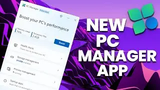 How to use New Microsoft PC Manager App