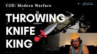 CoD Modern Warfare: Throwing Knives Only!