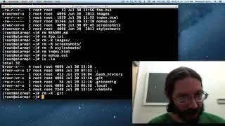 Using git to deploy a website on a Raspberry Pi Model B+