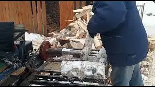 Комплект винтового дровокола №2   для мотоблока от oDrova ru для сборки своими руками!