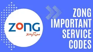 How To Get ZONG FREE Internet For A Month | Zong Free Facebook | ZONG Service - Important Codes