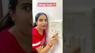 How siblings irritate each other ? 😂 