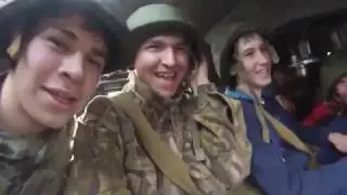 Военно-патриотическая игра "Штурм" , влог от первого лица,штурм Невинской горы