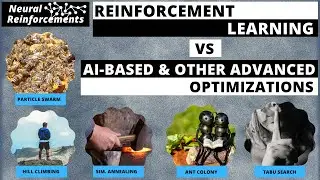 Reinforcement Learning Vs AI-Based Advanced Optimizations | Annealing, Tabu, HillClimbing, AntColony